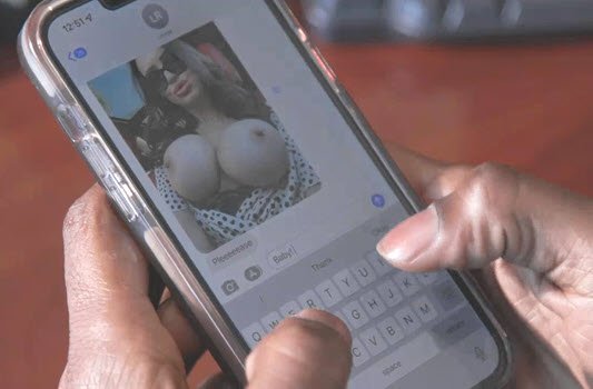 Cheating Hotwife calls her Lover when Husband is not Home